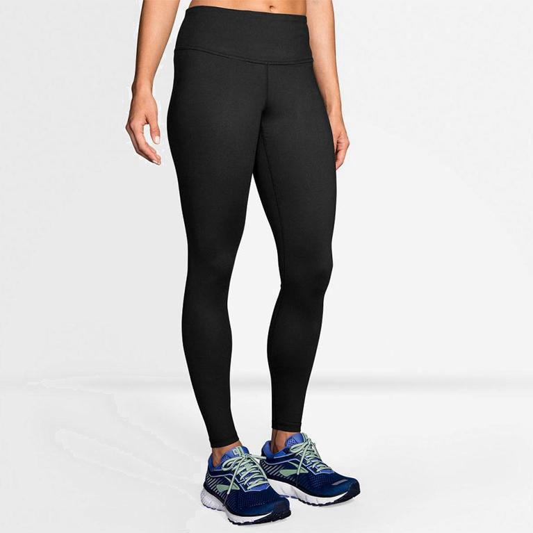 Brooks Greenlight Essential Israel - Women's Running Leggings - Grey (12038-SIXN)